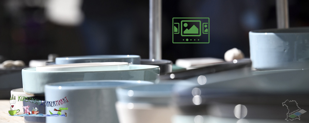 das slideshow-Fenster für 'kunsthandwerkermarkt-straubing.de' anzeigen ...
Die beiden Künstlerinnen Michaela Zehentbauer-Hilmer und Grit Gewald bringen Kunst & Kreation auf den Kunsthandwerkermarkt Straubing.