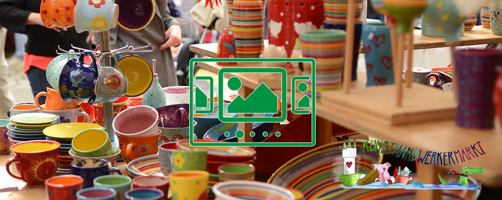 das slideshow-Fenster für 'kunsthandwerkermarkt-straubing.de' anzeigen ...
Kunst und Kreation :: Werke der Künstler*innen auf dem Straubinger Kunsthandwerkermarkt 2019