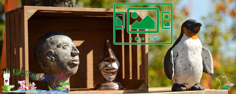 das slideshow-Fenster für 'kunsthandwerkermarkt-straubing.de' anzeigen ...
Kunst und Kreation :: Werke der Künstler*innen auf dem Straubinger Kunsthandwerkermarkt 2019